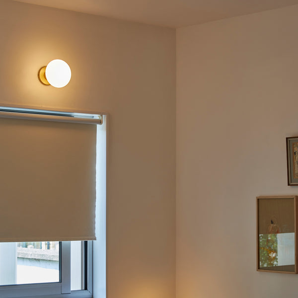 Tala Lochan Wall Light In Graphite + Oval Dim To Warm