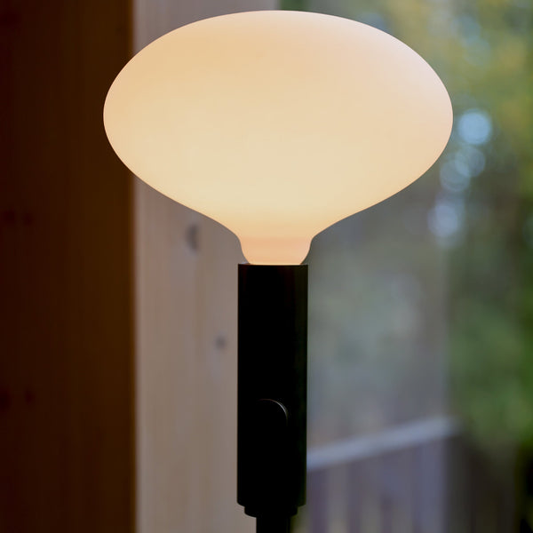 Tala Poise Adjustable Floor Lamp In Graphite + Oval II