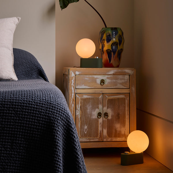 Tala Alumina Multi-Use Lamp In Sage - Set Of 2