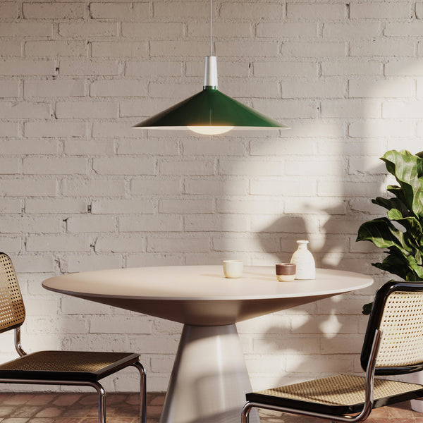 Tala Bower Pendant Light Large In Dark Green