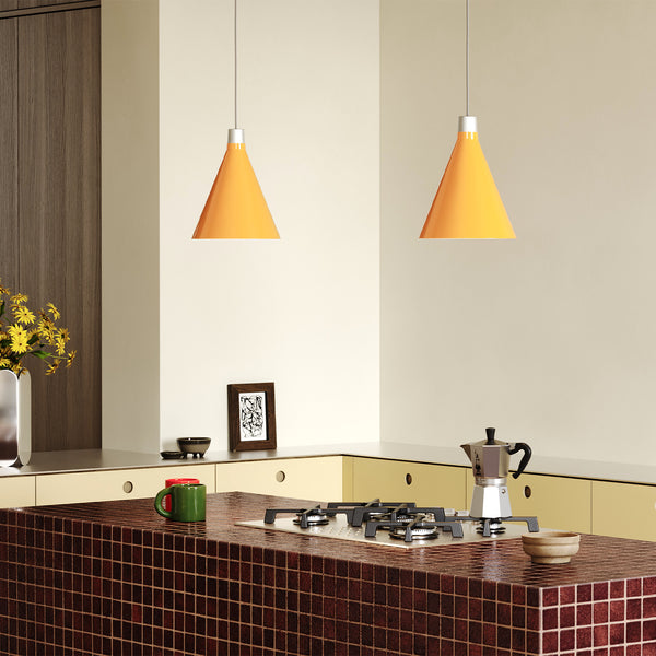 Tala Bower Pendant Light Small In Yellow