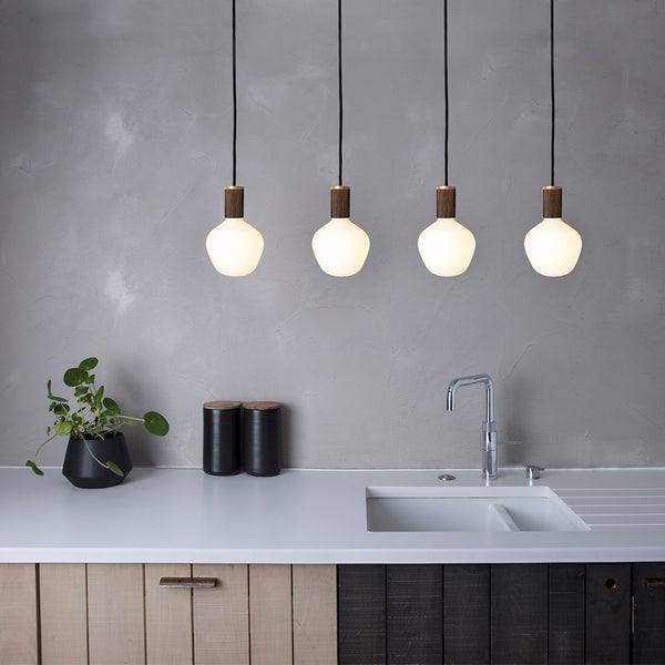 Tala Enno Pendant Light In Walnut