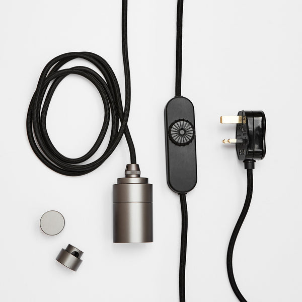 Tala Enno Plug-In Pendant In Graphite