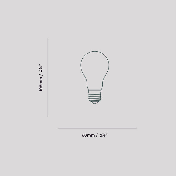 Tala Globe E26 Matte White LED Bulb