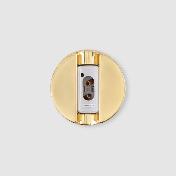tala Kilter Sconce in Solid Brass