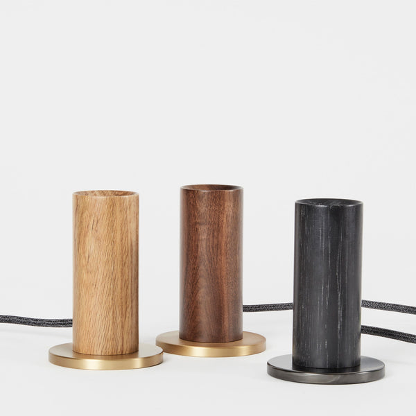 tala Knuckle Table Lamp in Blackened Oak