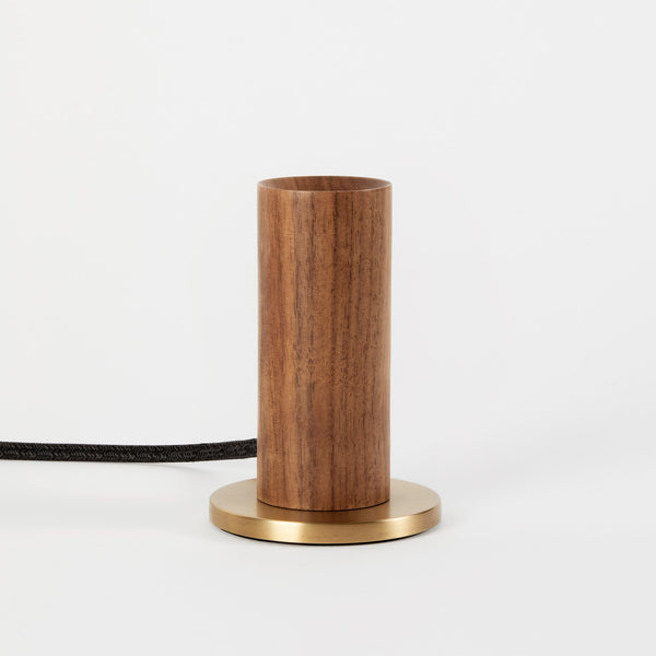 Tala Knuckle Table Lamp In Walnut + Enno