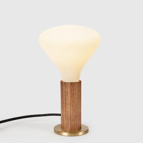 tala Knuckle Table Lamp in Walnut + Noma