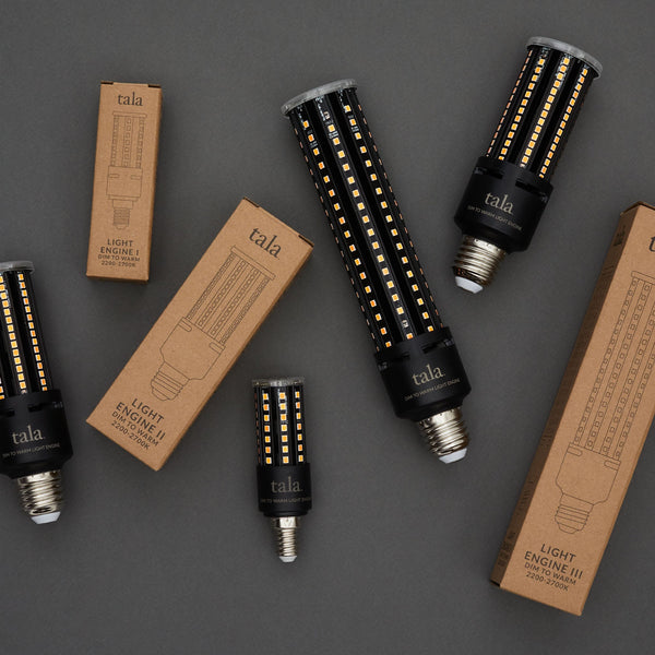 Tala Light Engine III E26 Dim-to-Warm LED Bulb