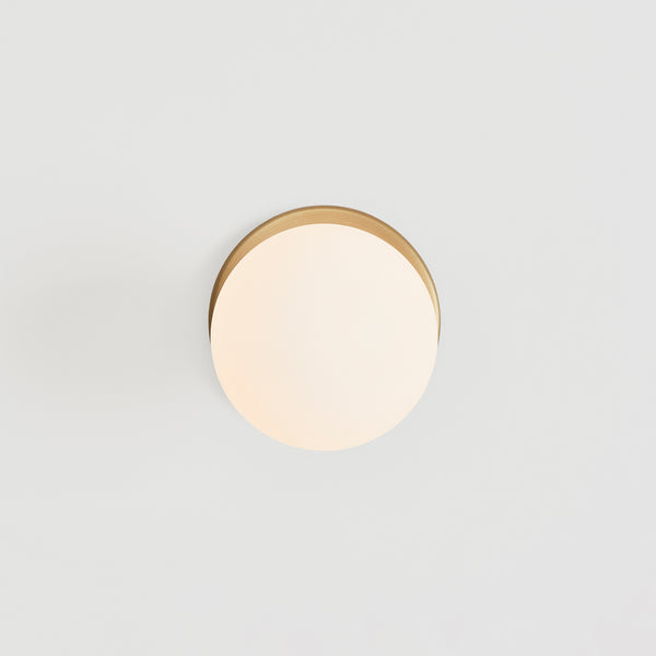 Tala Lochan Wall Light In Brass + Sphere III