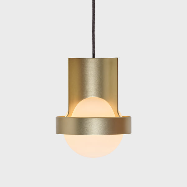 tala Loop Single Pendant in Gold + Sphere IV