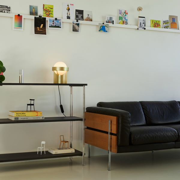 Tala Loop Table Lamp In Gold + Sphere IV