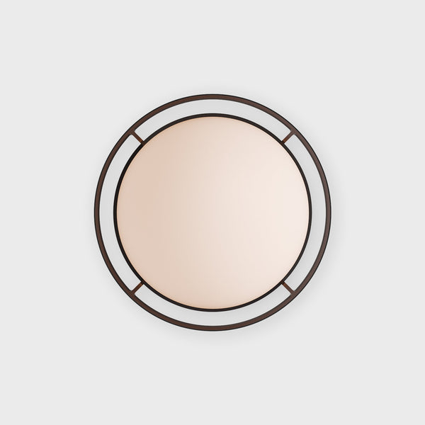 Tala Loop Wall Light In Dark Grey + Sphere IV