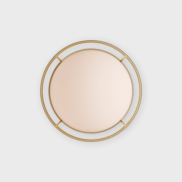 Tala Loop Wall Light In Gold + Sphere IV