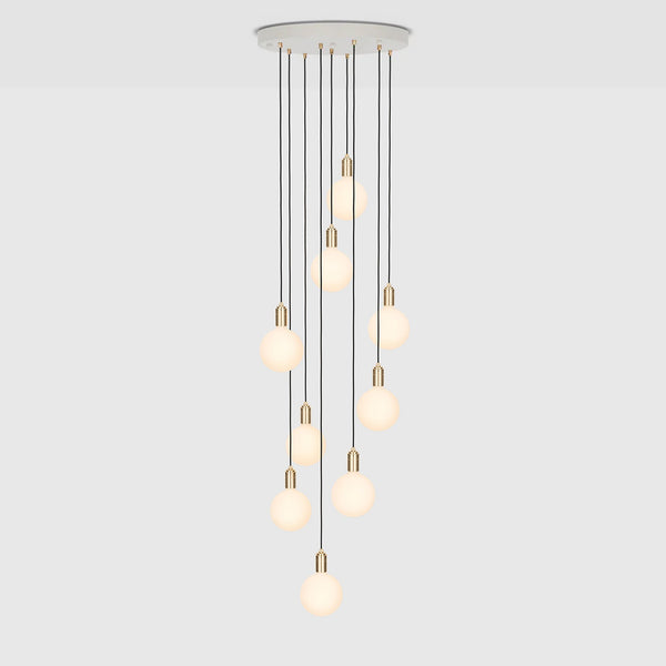 tala Nine Pendant in Brass + Sphere IV