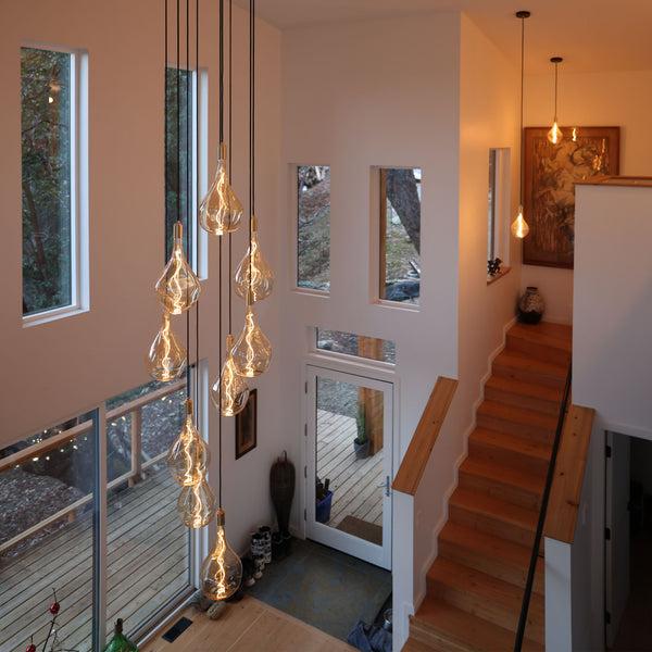 Tala Nine Pendant In Graphite + Voronoi III