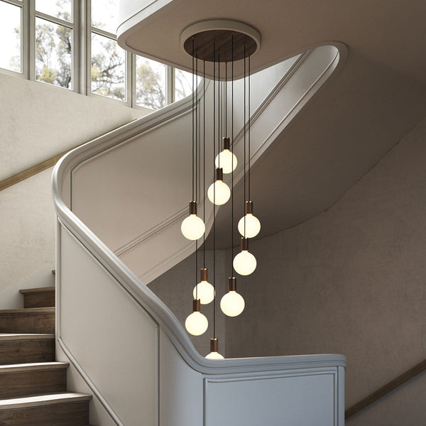 tala Nine Pendant in Walnut + Sphere IV