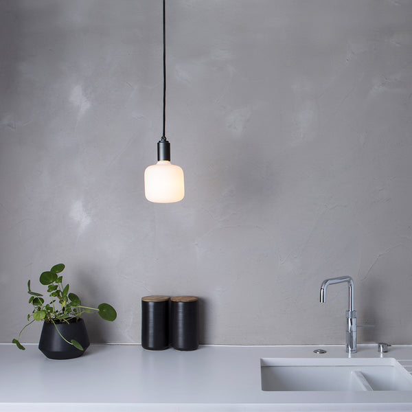 Tala Oblo Plug-In Pendant In Graphite