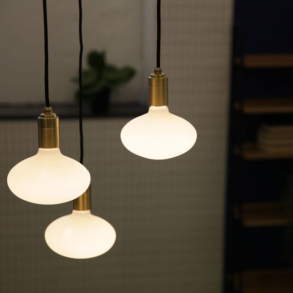 Tala Oval Dim To Warm Pendant Light In Brass