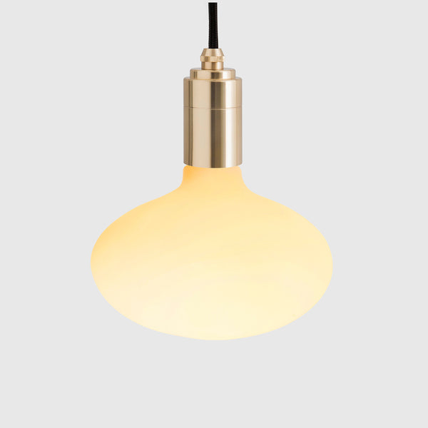 tala Oval Dim to Warm Pendant Light in Brass