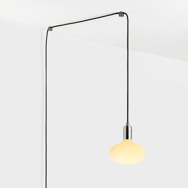 tala Oval Dim to Warm Plug-In Pendant in Graphite