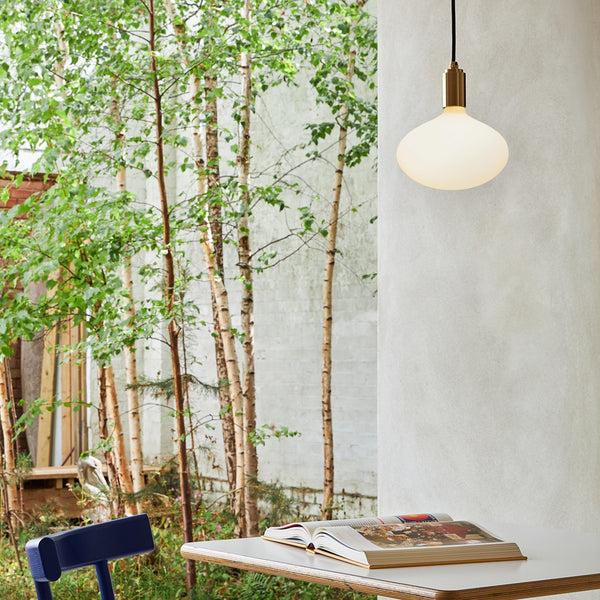 Tala Oval II Pendant Light In Brass
