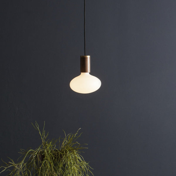 tala Oval II Pendant Light in Walnut