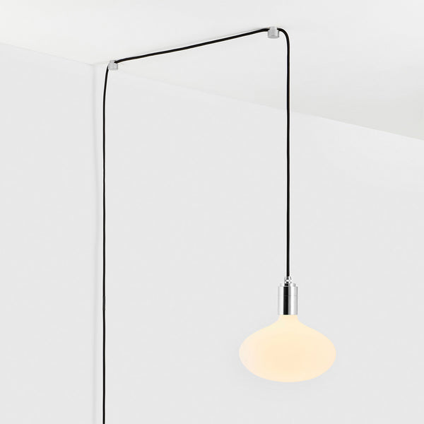 tala Oval II Plug-In Pendant in Stainless Steel