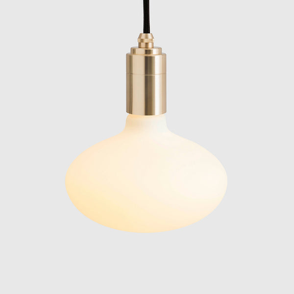 tala Oval Pendant Light in Brass