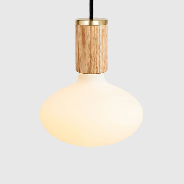 tala Oval Pendant Light in Oak