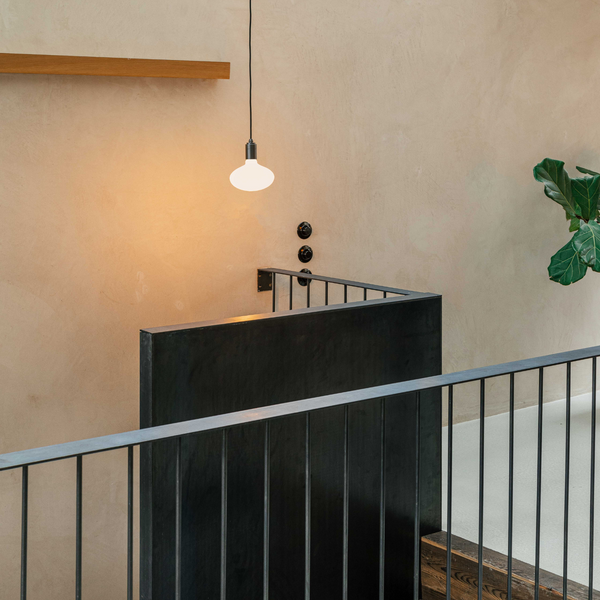 Tala Oval Plug-In Pendant In Graphite