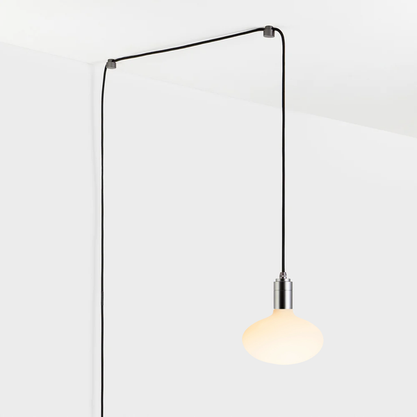 tala Oval Plug-In Pendant in Graphite