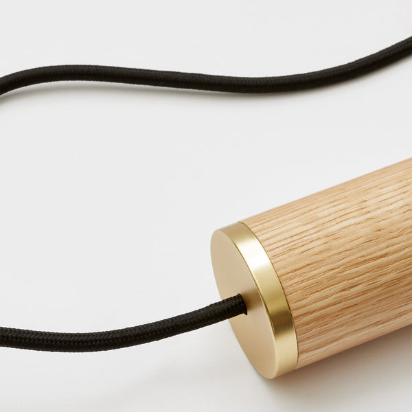 Tala Porcelain II Pendant Light In Oak