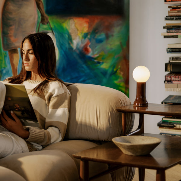 Tala Shore Table Lamp In Bottle Brown