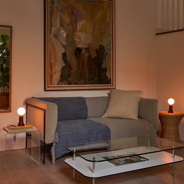 Tala Shore Table Lamp In Bottle Brown - Set Of 2