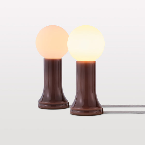 tala Shore Table Lamp in Bottle Brown - Set of 2