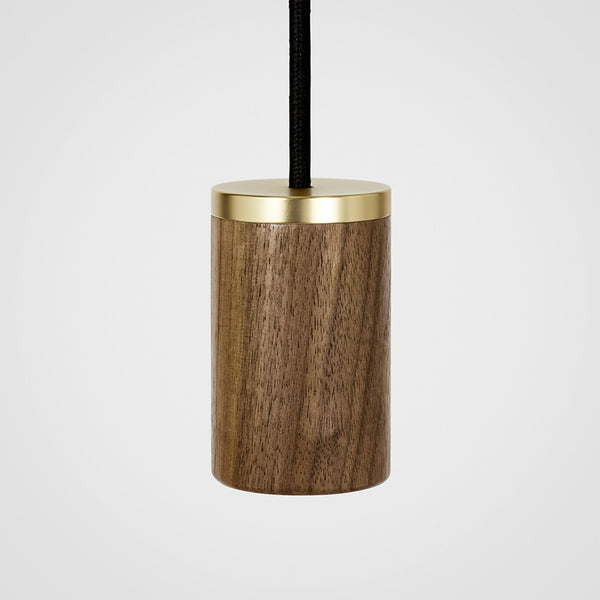 Tala Sphere III Pendant Light In Walnut