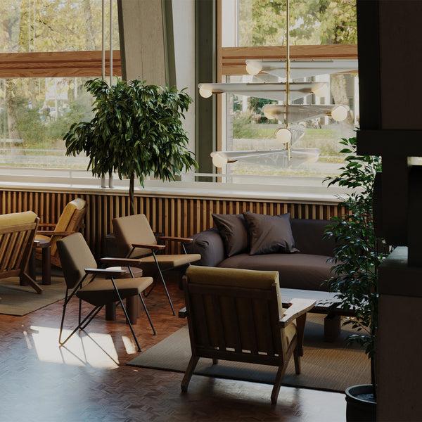 Tala Sycamore Chandelier 5 Tiers In Dawn Grey