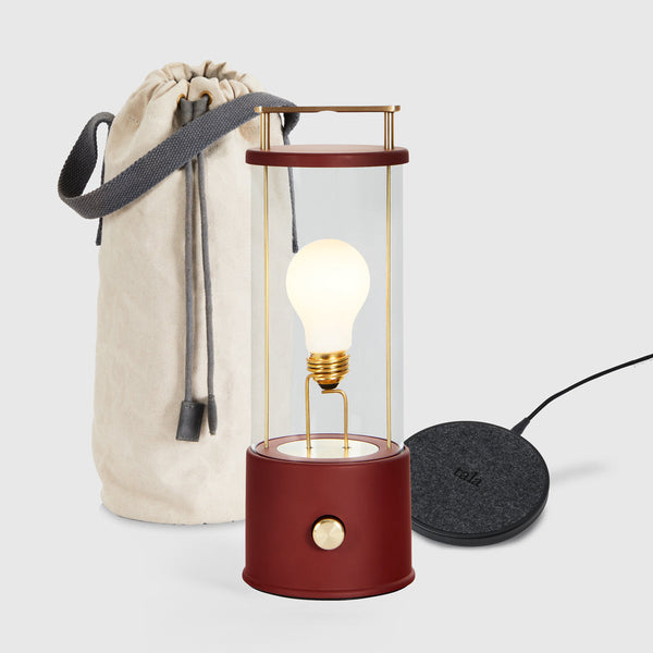 tala The Muse Portable Lamp in Pomona Red Bundle