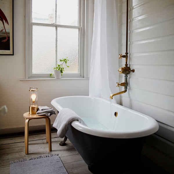 Tala The Muse Portable Lamp In Solid Brass