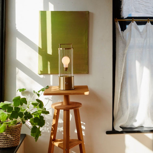 Tala The Muse Portable Lamp In Solid Brass Bundle