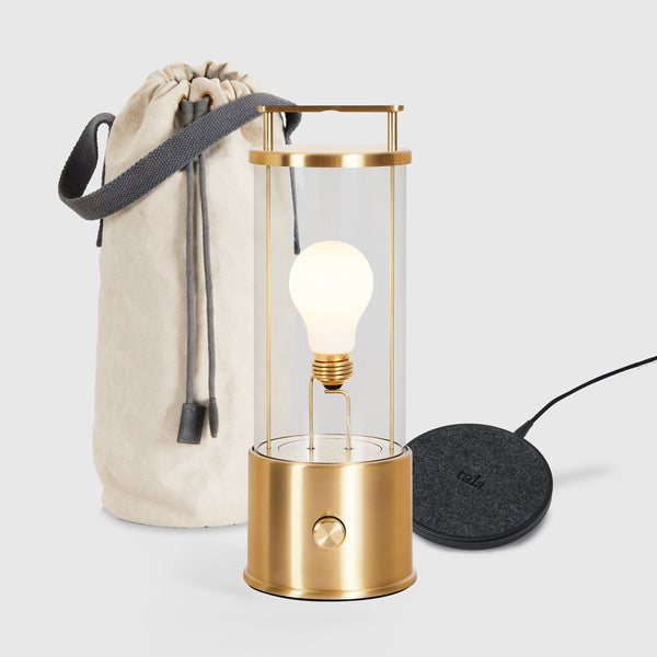 tala The Muse Portable Lamp in Solid Brass Bundle