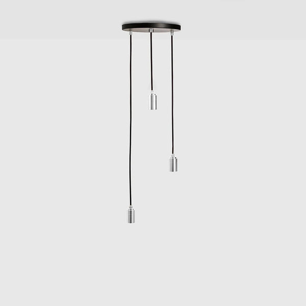 tala Triple Pendant in Stainless Steel