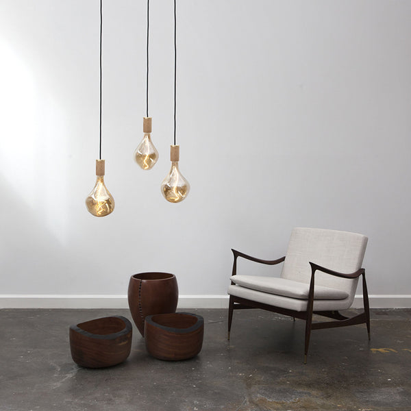 Tala Voronoi II Pendant Light In Oak