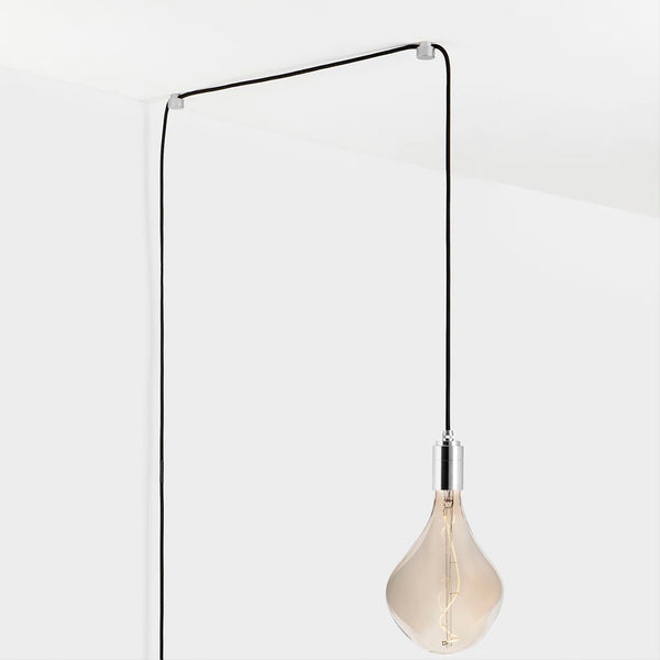 tala Voronoi II Plug-In Pendant in Stainless Steel