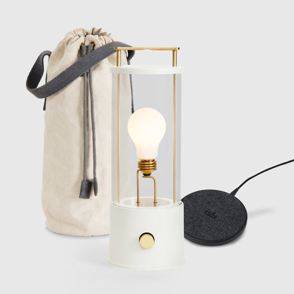 tala The Muse Portable Lamp in Candlenut White Bundle
