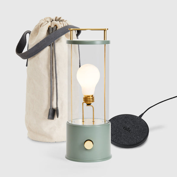 tala The Muse Portable Lamp in Pleasure Garden Green Bundle