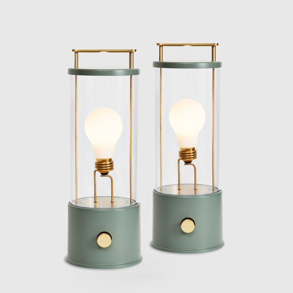 tala The Muse Portable Lamp in Pleasure Garden Green - Set of 2