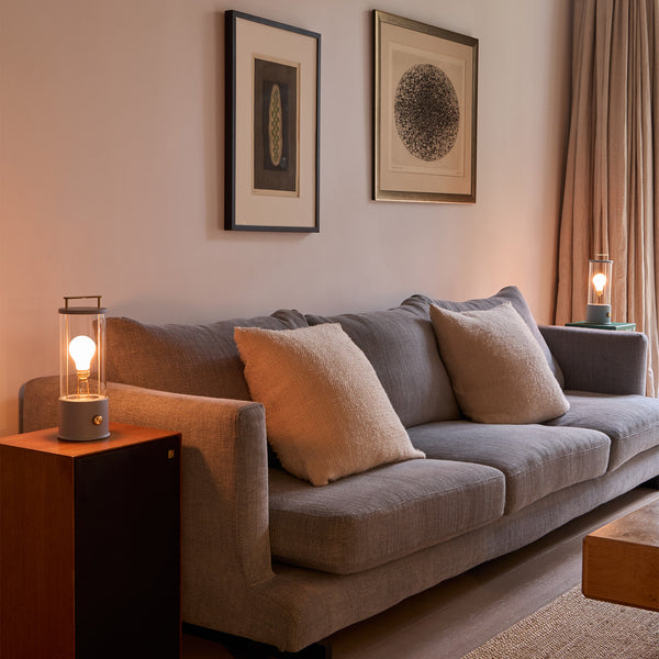 Tala The Muse Portable Lamp In Selvedge Blue - Set Of 2