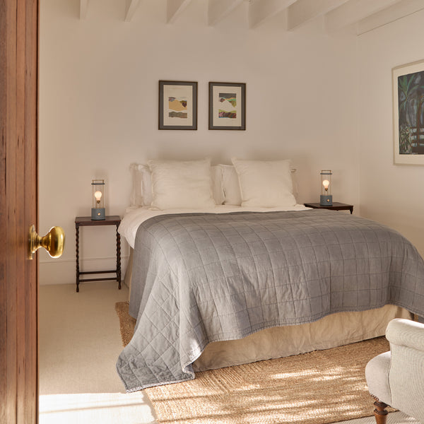 Tala The Muse Portable Lamp In Selvedge Blue - Set Of 2